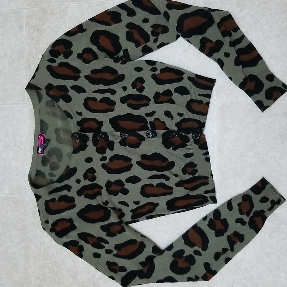 Animal Print Sweater